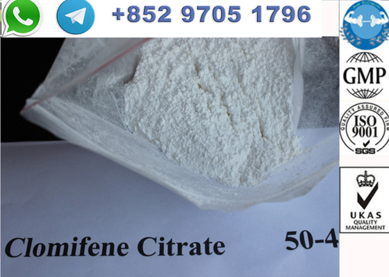 Polvere cristallina bianca del citrato di Clomiphine del muscolo degli steroidi antinvecchiamento di guadagno